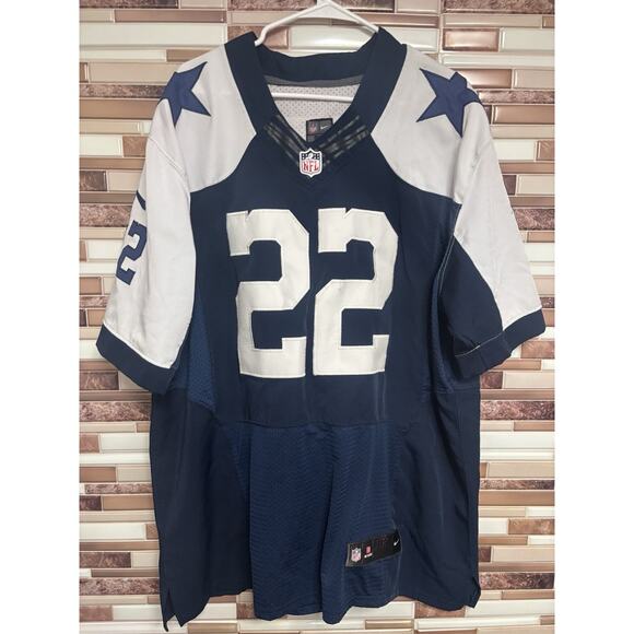 NFL Dallas Cowboys #22 Emmitt Smith Nike On Field Jersey NFL On Field Adult - Picture 1 of 6